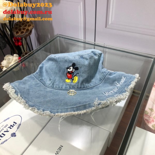 Designer Gucci Mickey fisherman High Quality hat