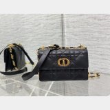 Top Quality 9277 Christian Dior 1:1 Mirror Knockoff Caro Black Bag