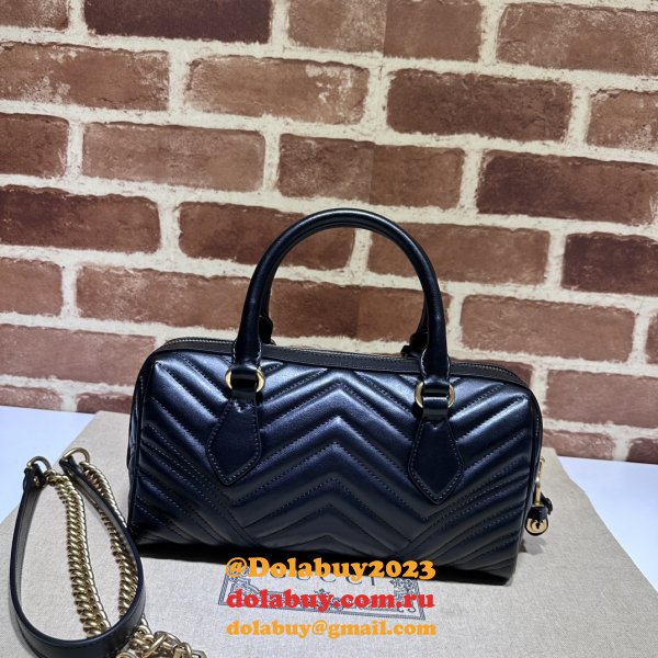 Gucci Top Quality GG Marmont Top Handles Replica 746319 Bag