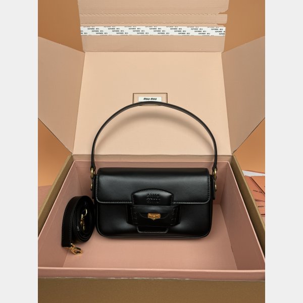 Top Quality MIU MIU 5BD270 Penny Leather Bag