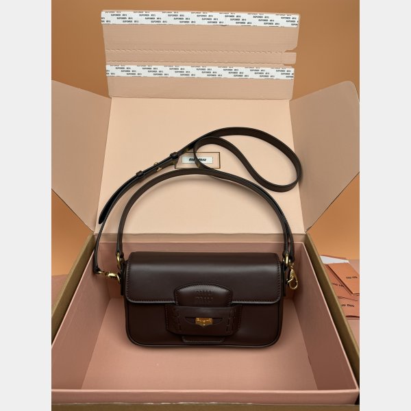 Top Quality MIU MIU 5BD270 Penny Leather Bag