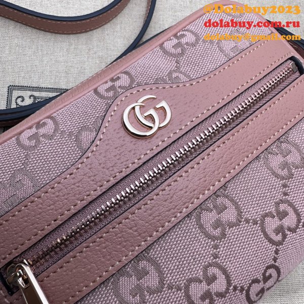 High Quality Gucci Pink Ophidia 574493 Replica Bag