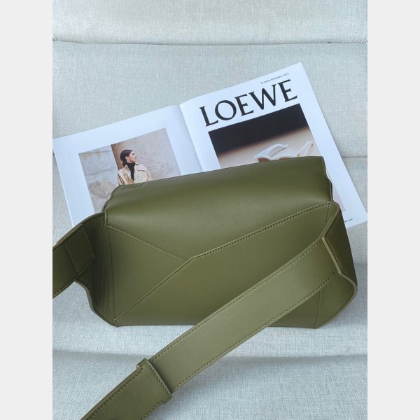 Top Quality Loewe Small Classic Calfskin Puzzle Belt Bag