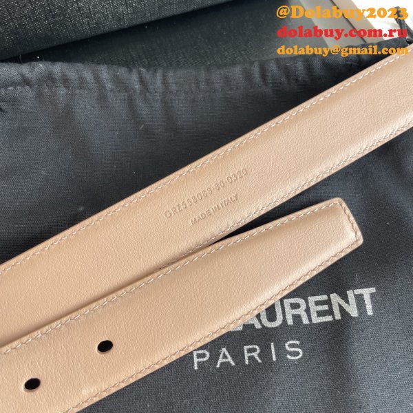 7 Star Best SAINT LAURENT REPLICAS BELT FOR SALE 20MM/30MM