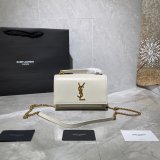 Replica YSL Sunset 19cm Pursesre Store Cream