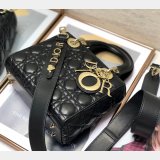 Luxury Christian Dior Lady Dior AAA+ 20CM Fake Bags