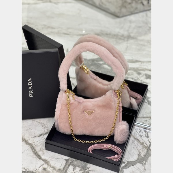 Best High-Quality Portsexy Hobo 1BC204 Prada Replica Handbags