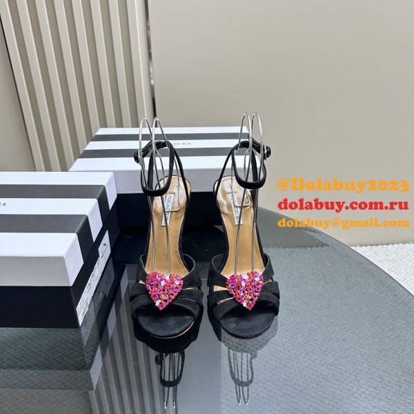 Wholesale Cheap Aquazzura Heels 8.5cm Sandals Perfect Shoes