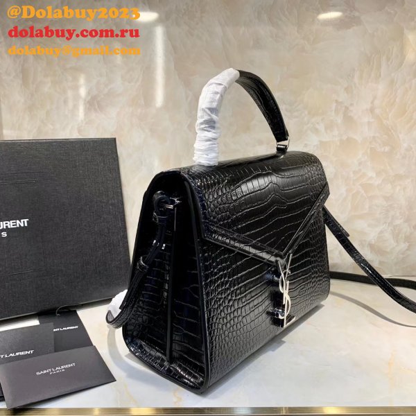 High Quality Replica YSL 578000 Cassandra Top Handle Black Bags