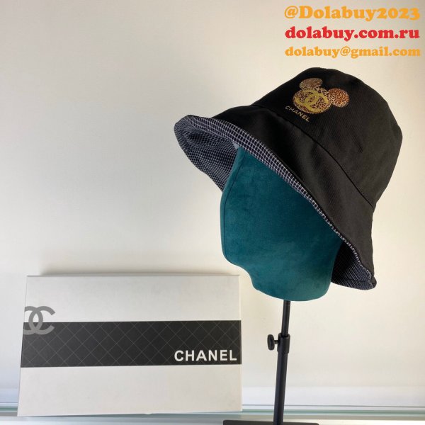 Wholesale CC new double-sided wearable Mickey fisherman hat