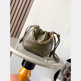 Replica Loewe MINI/Medium Flamenco Purse In Mellow Nappa Lambskin