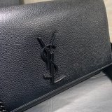 REPLICA SAINT LAURENT KATE BAG 5868006 BLACK ON BLACK