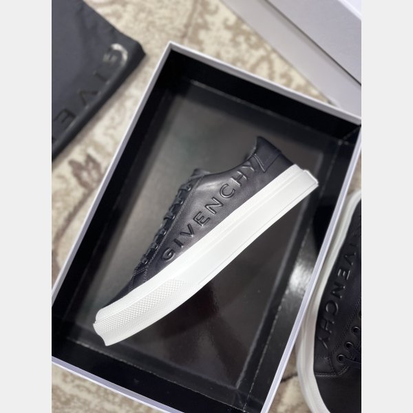 Embossed White Shoes Givenchy Fashion AAA+ Women/Men Replica