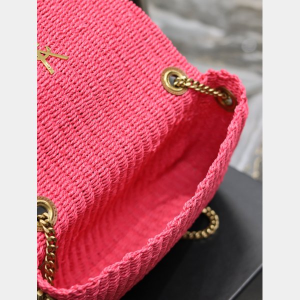 Designer Replica Saint Laurent Kate Clutch 553804 Rose Bag