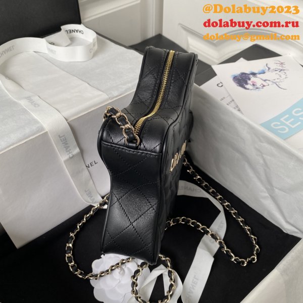 Knockoff AS4579 Star Clutches Black 1:1 Mirror Handbag