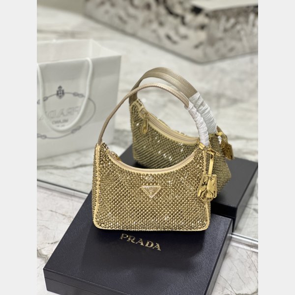 Luxury 1:1 Mirror 1NE515 Prada Hobo Replica Bag Shop Online