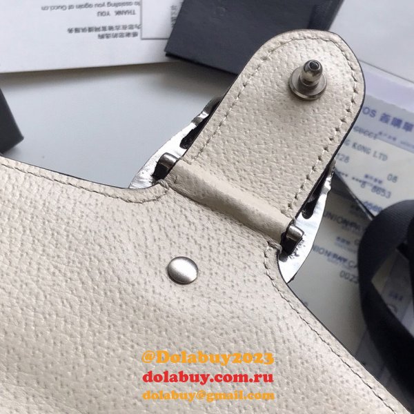 Buy Online Gucci Dionysus GG Surpeme Mini 421970 White Bag