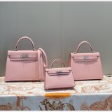 Replica Hermes Designer Epsom Kelly Pinks 19/25/28CM Bag Store