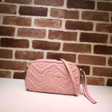 Luxury Gucci Fake 447632 Gg Marmont Crossbody Bags for Women