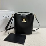 7 Star Celine Triomphe Louise Bucket Bag 116613