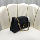 Top Quality BEST BALENCIAGA Crush Chain Small Bag 25CM