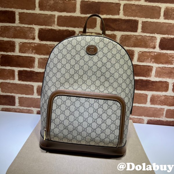 Seller Gucci Dolabuy Fake Backpack 704017 Interlocking G Ebony Supreme