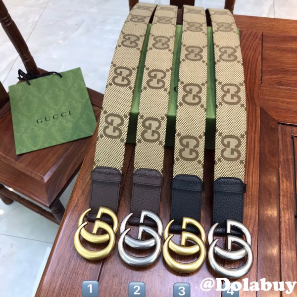 Gucci Wholesale Cheap 2023 Replica 3.8cm Belts