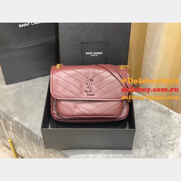 Top YSL Saint Laurent 28CM leather bags