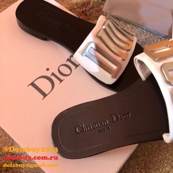 Wholesale Luxury DIOR FALT SLIPPER Top Quality