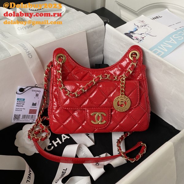 High Quality 1:1 Mirror Hobo Velvet Fashion AS4323 Replica Bag