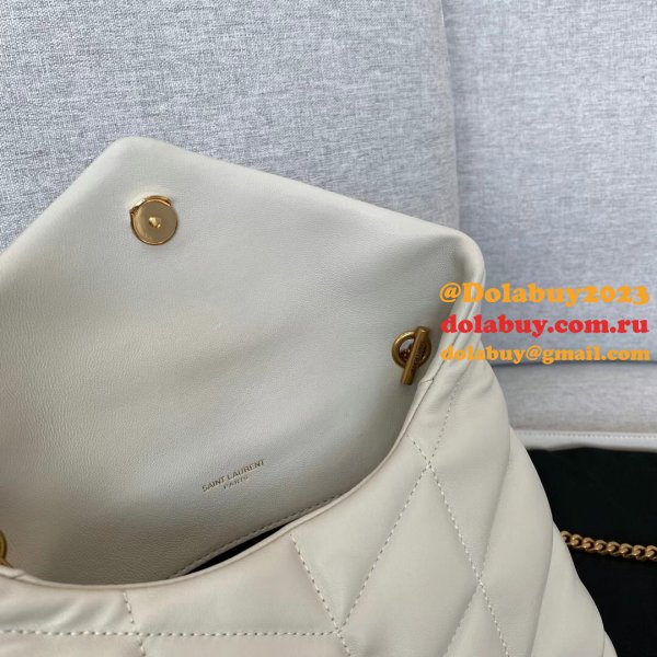 Top Quality best YSL LOULOU PUFFER HANDBAG 23cm