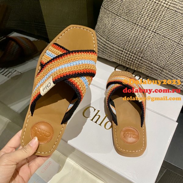 1:1 Mirror Image Replica Chloe Roman Sandals Shoes