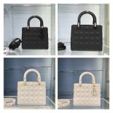 Replica Christian Dior Knockoff Lady Dior 24cm Purses