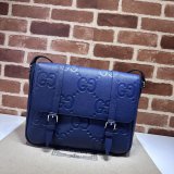 Jumbo Gucci Inspired GG 1:1 Mirror Messenger 760234 Blue Bag