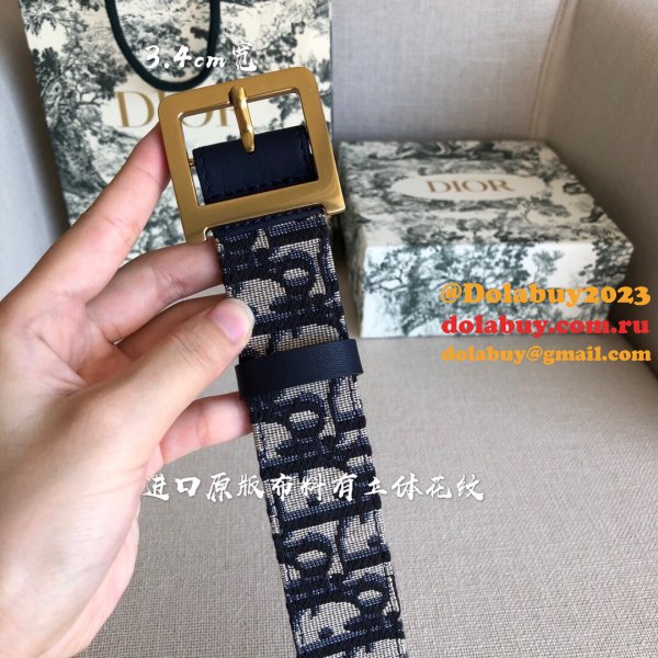 Christian Dior Replica Belts 3.4cm Accessories Belts