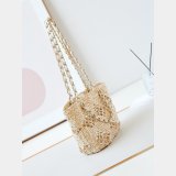 Where Can I Buy Replica Shopping Raffia Effect Braided AS4714 Bag