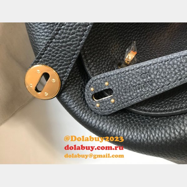 Replica Hermes Lindy 26cm Black Bags Sale Outlet Online