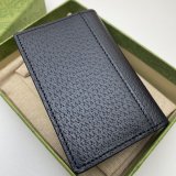 High Quality Gucci Replica 547075 GG Marmont card case in black leather