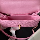 Wholesale Matelasse Top Handle A92990 Designer Bag Caviar 23cm