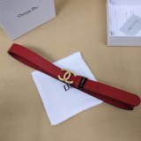 Best Replica CC Double C Belt Red 1153