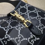 Gucci Luxury Designer Replica Jackie 1961 Crystal GG 677027 Bag