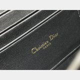 Top Quality 9277 Christian Dior 1:1 Mirror Knockoff Caro Black Bag