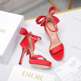 Duplicate Mlle Dior Heeled Sandal Top Quality