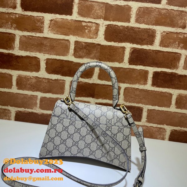 Gucci x Balenciaga Top Quality 658575 Replica Hourglass Small Top Handle Bag