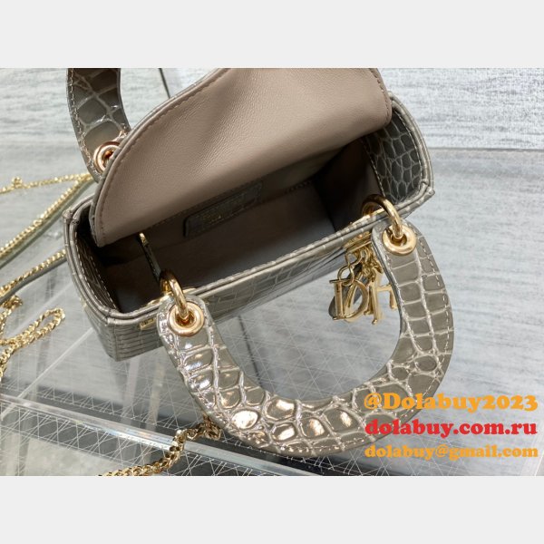 Replica Dior Lady 6603 17CM Bags At Cheap Price