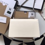 Wholesale Replica Gucci 400249 Dionysus GG Supreme Shoulder White Bag