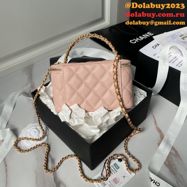 Wholesale AP4064 Gold Buckle Shoulder Vanity Copy Bag