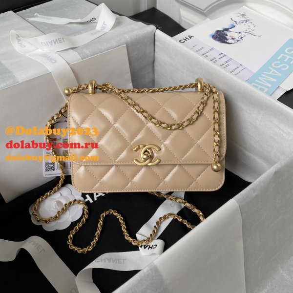 Duplicate AS2615 Vintage Flap 1:1 Mirror Top Quality Bag