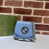 Gucci Fake Blondie Compact Chain Wallet Top Quality 725219 Bag