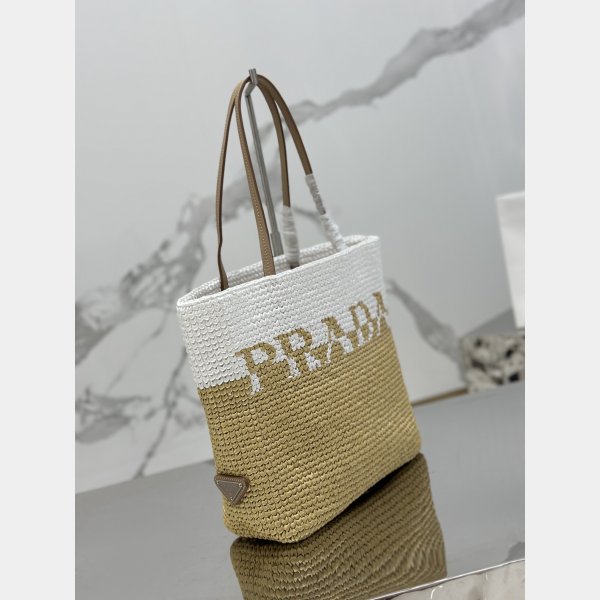 Wholesale prada 1:1 Mirror weave big tote